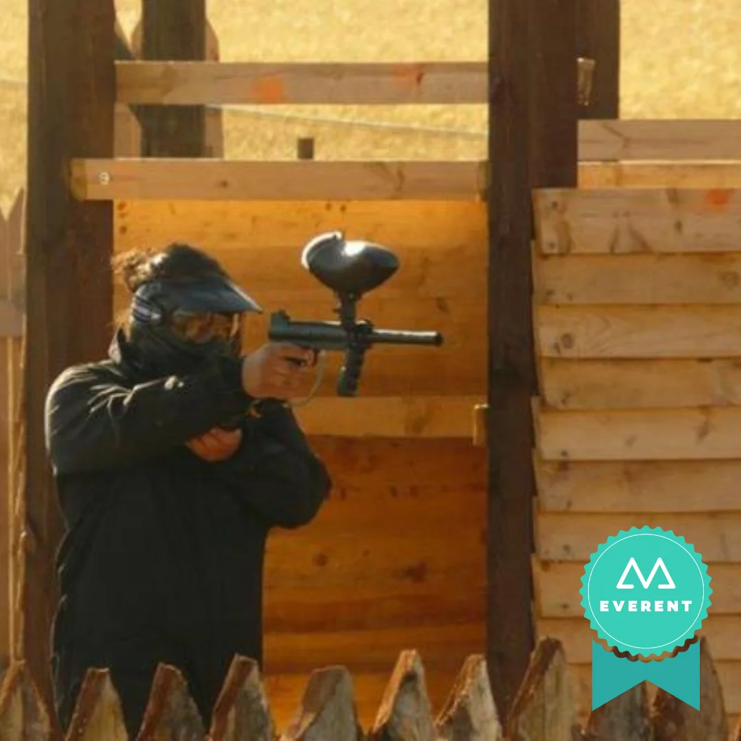 jugador de paintball en ávila jugador de paintball en ávila